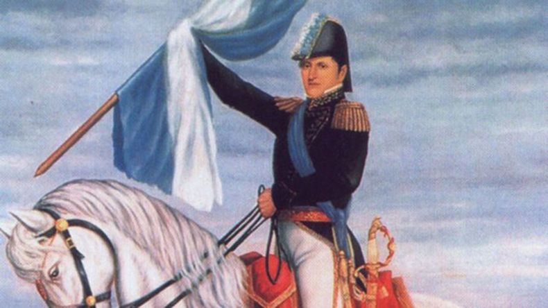 Efemérides: un día como hoy, 20 de junio, murió Manuel Belgrano, creador de la bandera argentina.