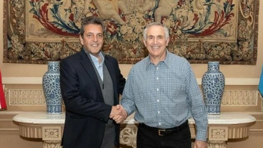 Massa se reunió con el embajador de Estados Unidos.