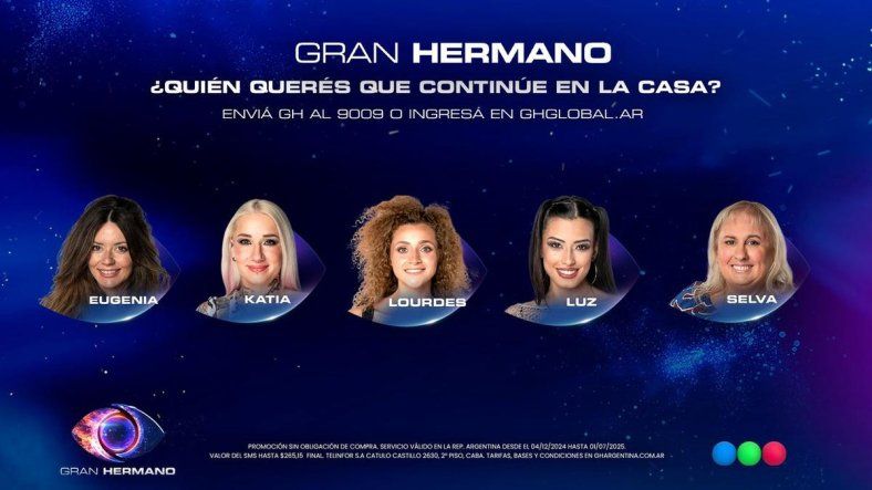 Quién fue la última jugadora eliminado en Gran Hermano.