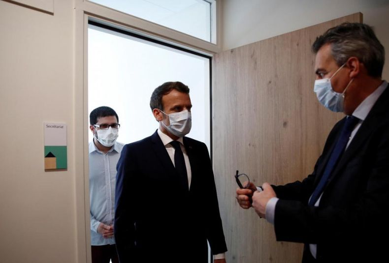 Macron en Marsella