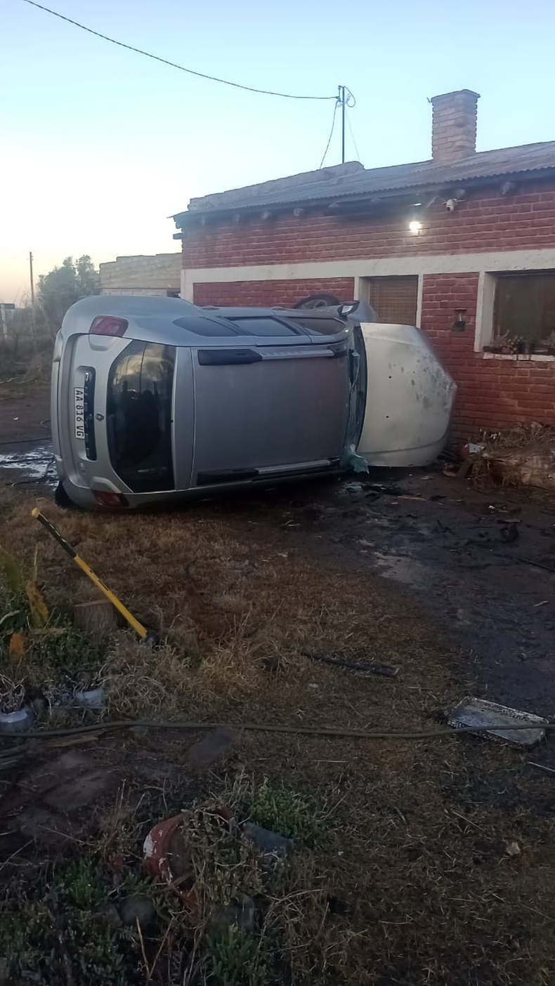 Accidente vial en San Rafael.
