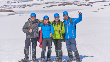 Turismo y nieve en Paso Pehuenche (Gentileza).