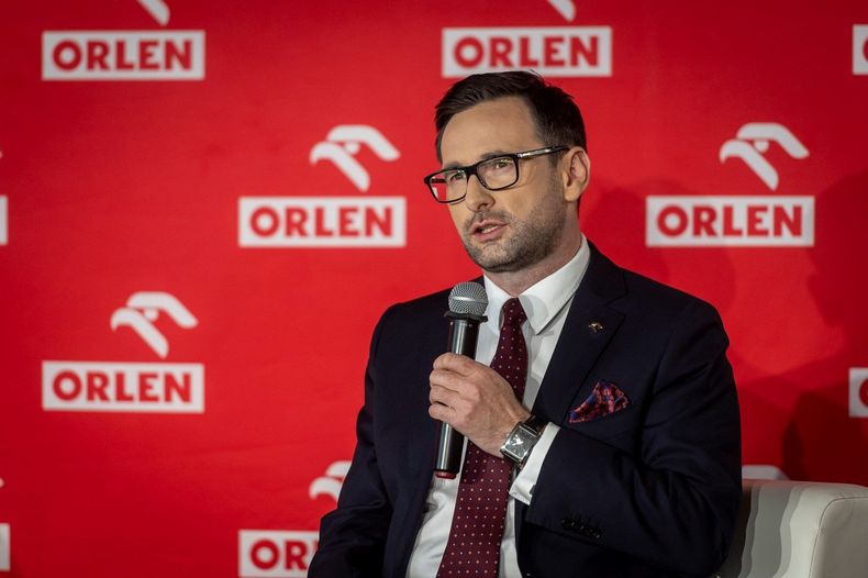 Daniel Obajtek, presidente del gigante petrolero polaco PKN Orlen.