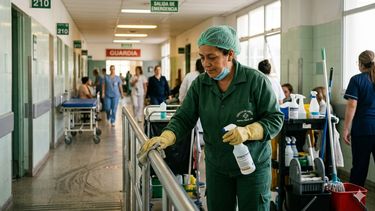 Mendoza endurece los controles de higiene en hospitales para frenar infecciones. Imagen creada con IA Mendoza endurece los controles de higiene en hospitales para frenar infecciones. Imagen creada con IA