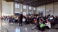 En Las Heras, conversan son los chicos de las escuelas sobre el consumo de drogas.
