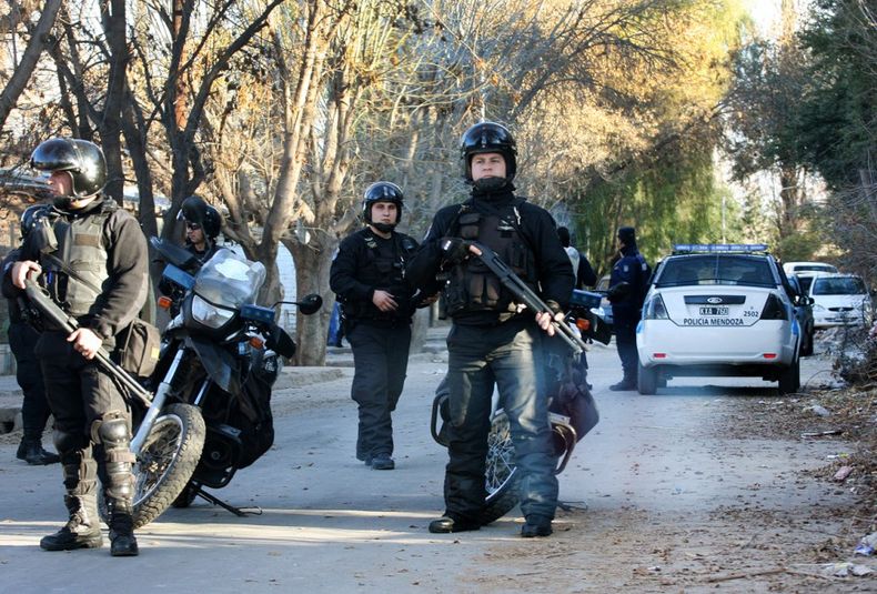 homicidio barrio guaymallen, alameda