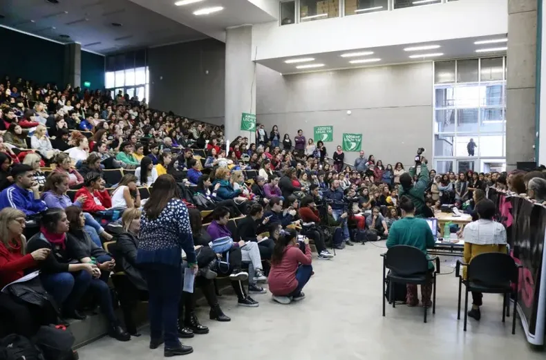 Las ex integrantes de la Agrupación Universitaria Nacional (AUN) repudiaron la liberación 