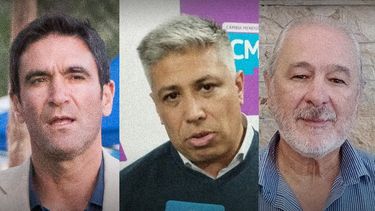 Los tres intendentes del Valle de Uco que asumen este viernes.