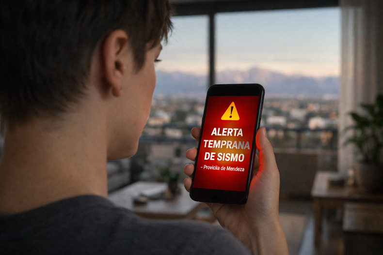¿Puede el celular anticipar un terremoto? Lo que pasó en Mendoza