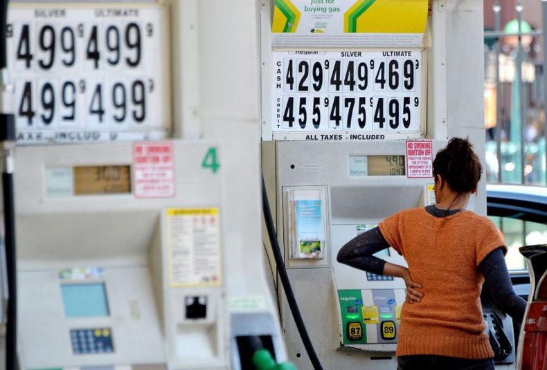 Inflación precios combustibles EEUU