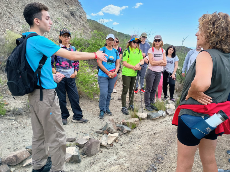 Trekking en Divisadero.