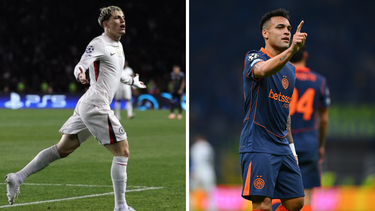 Nuevo show argentino en la Champions League: los goles de Lautaro Martínez y Alejandro Garnacho