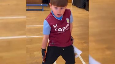 El increíble baile del hijo del Dibu Martínez