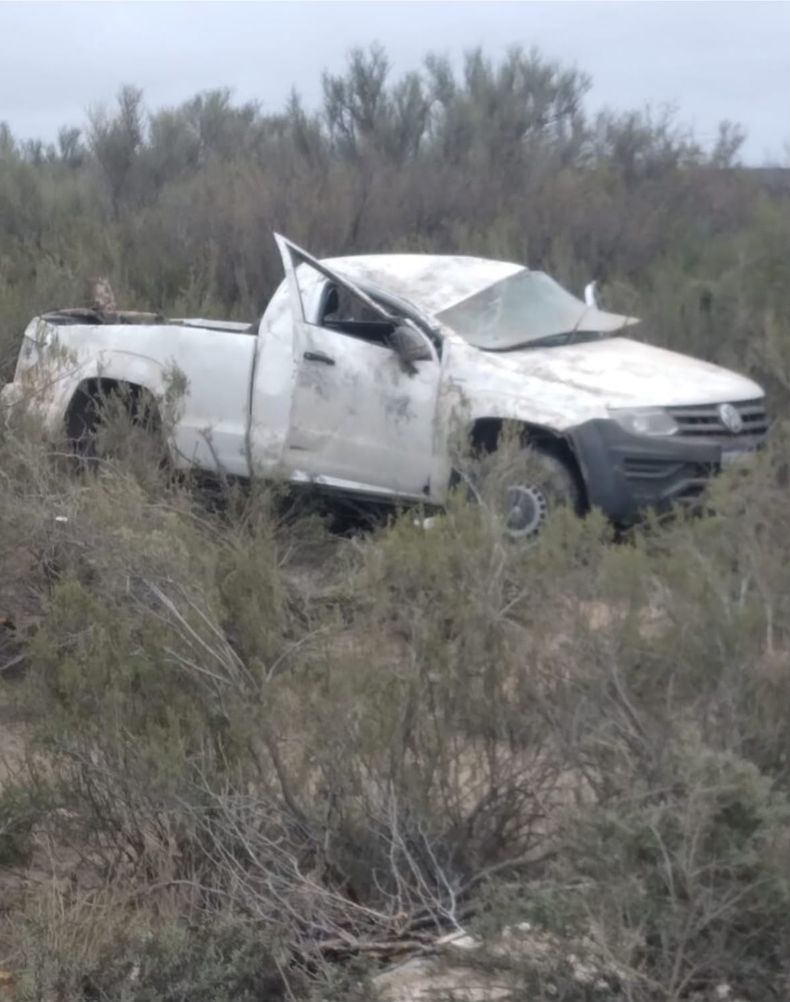 El accidente involucr&oacute; a una camioneta de la Municipalidad de General Alvear, conducida por dos funcionarios comunales.