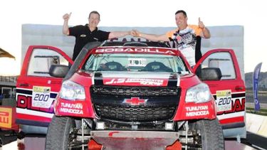 Rally. La dupla Javier Bobadilla-Juan Carlos Pereira, campeones del mendocino de cross country. Rally. La dupla Javier Bobadilla-Juan Carlos Pereira, campeones del mendocino de cross country.