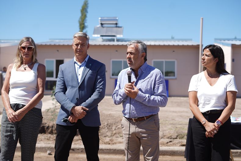 Alfredo Cornejo, Alejandro Molero, Marité Baduí, viviendas, General Alvear