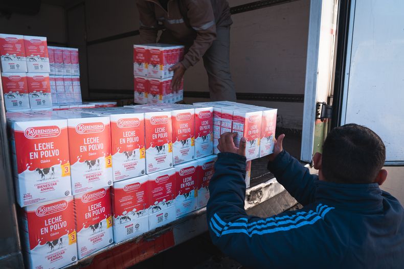 Mastellone Hnos. donará leche a hospitales de Mendoza.