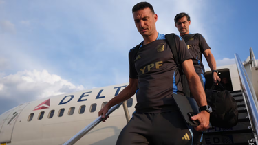 Copa América: la selección de Scaloni llega a Nueva Jersey.