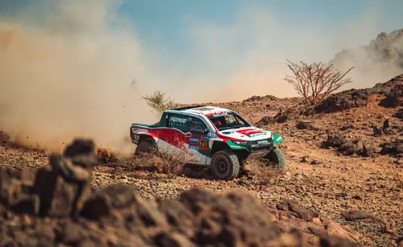 El mendocino Yacopini va por el buen camino en el Rally Dakar.