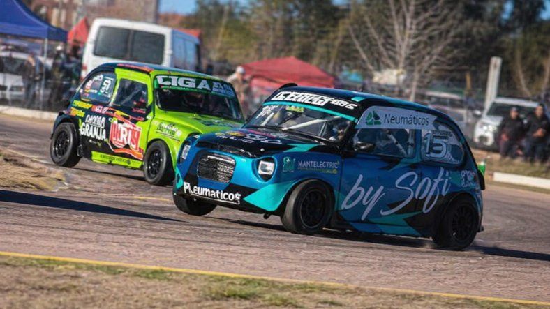 Gran competencia hubo en San Rafael.
