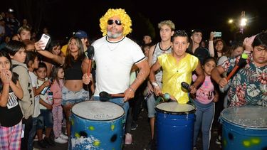 En San Carlos y Tunuyán se disfruta el Carnaval