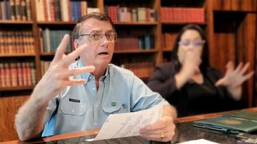 la despedida de jair bolsonaro en brasil: di mi sangre y mi vida