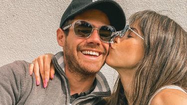 Gastón Soffritti y Cande Molfese, súper enamorados.