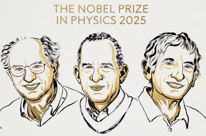 Premio Nobel de Física 2025: reconocen a Clarke, Devoret y Martinis por avances en mecánica cuántica.