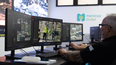 Un alerta del sistema de monitoreo permitió capturar a dos delicuentes.