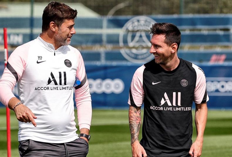 Pochettino y Messi