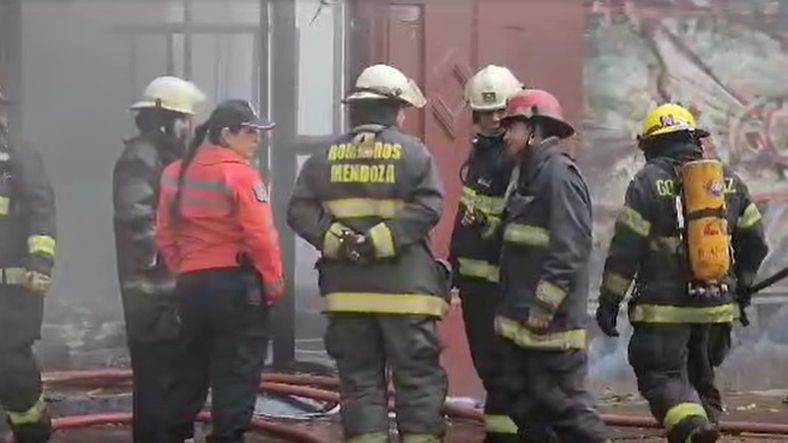 Un importante incendio fue provocado, al parecer de manera intencional, en la localidad de Carmensa, General Alvear.&nbsp;