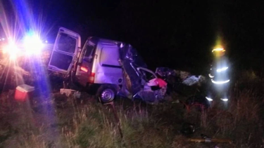 La madrugada de este viernes quedó marcada por una tragedia en la Ruta Nacional 146.