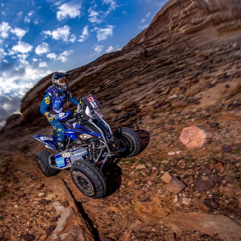 Rally Dakar: el mendocino Moreno arrancó con el pie derecho.