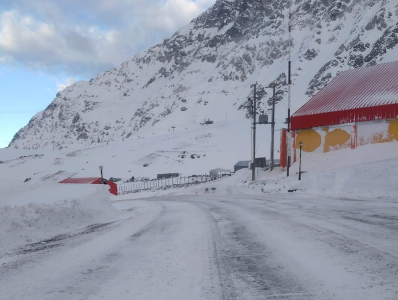 Cómo está el Paso Internacional Los Libertadores.