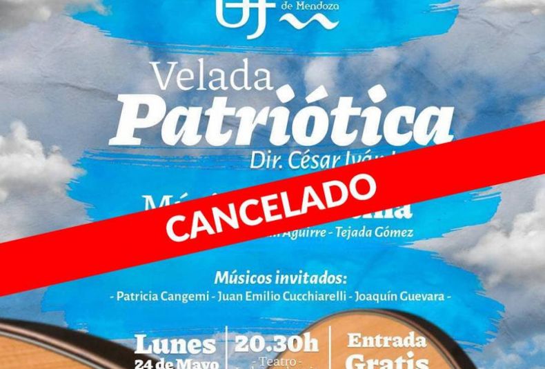 velada patriótica cancelada