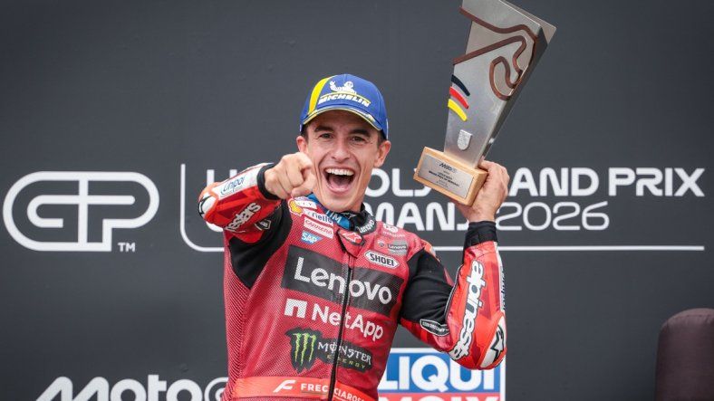 Marc Márquez volvió a convertir Sachsenring en su territorio favorito y sumó otra victoria contundente en la temporada del MotoGP.