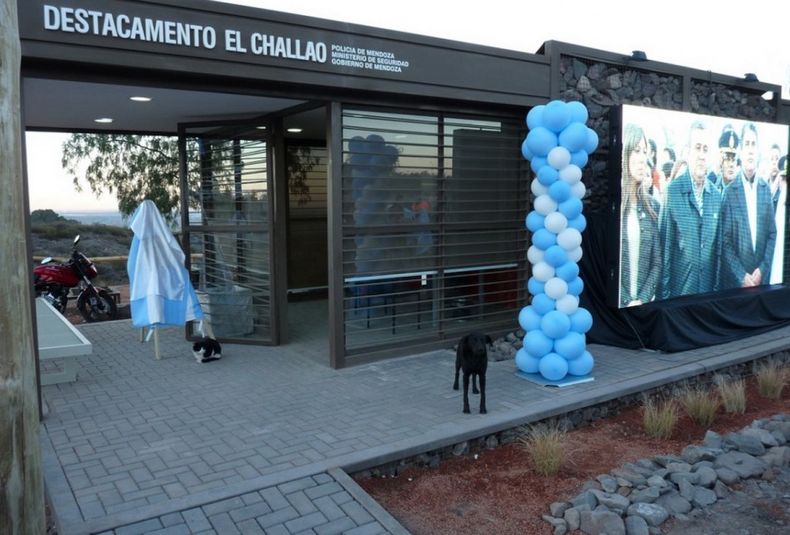 Destacamento en El Challao