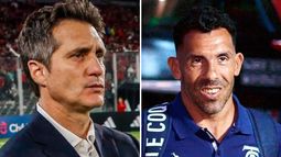 Se calienta la relación: Barros Schelotto y Tevez se sacaron chispas en conferencia de prensa