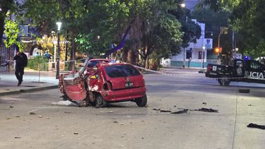 El accidente vial ocurrió a las 6 de este lunes en pleno centro de Mendoza.&nbsp;