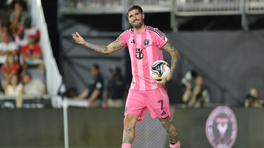 Rodrigo De Paul marcó su primer gol en Inter Miami en la victoria ante Pumas.