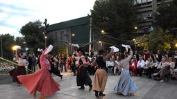La primera reina de la Vendimia quedó inmortalizada en una plaza de Godoy Cruz.