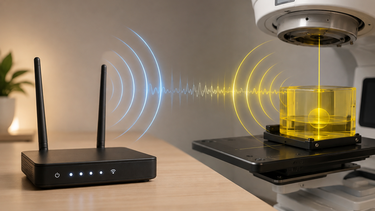 Radiación y Radioactividad no son lo mismo. Imagen generada con IA.