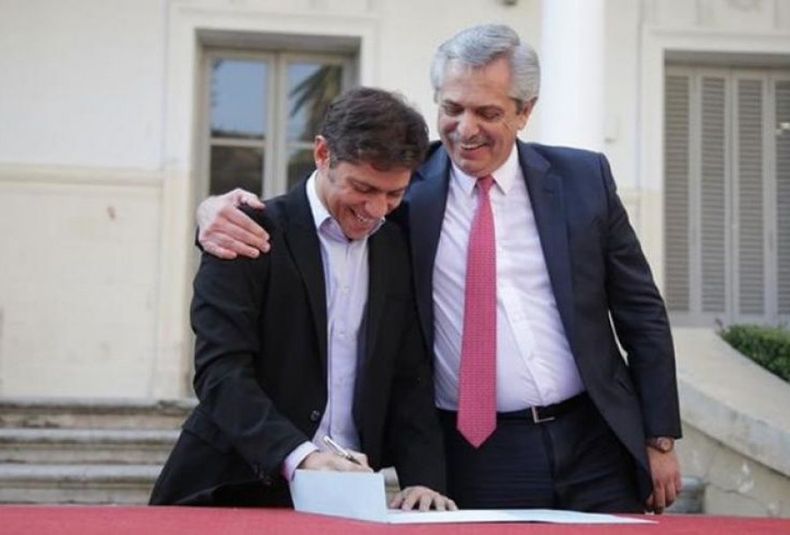 Kiciloff y Fernández