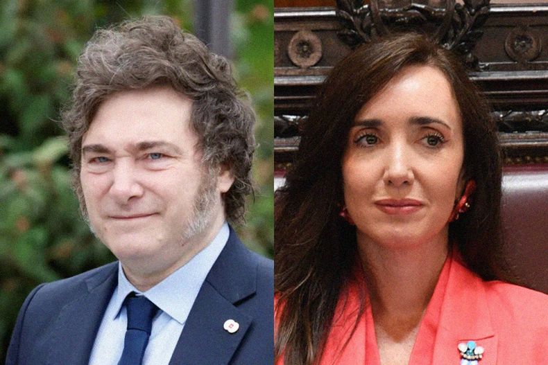 Manuel Adorni fue respaldado por Javier Milei y criticado por Victoria Villarruel.