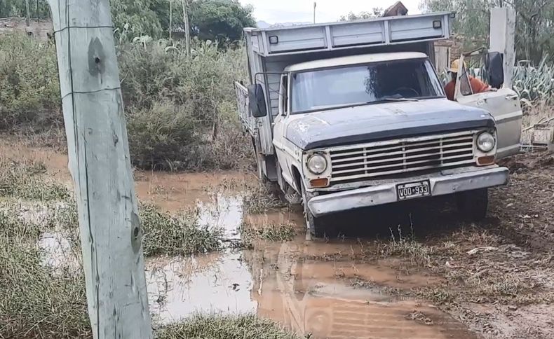 Las consecuencias de la tormenta en San Rafael.