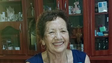 Día de la Mujer. María Crespo mujer destacada de San Carlos, integrante de la Legión de María.