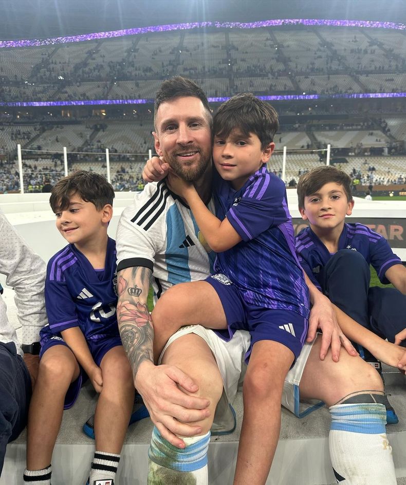 La inédita foto de Lionel Messi en Qatar 2022.