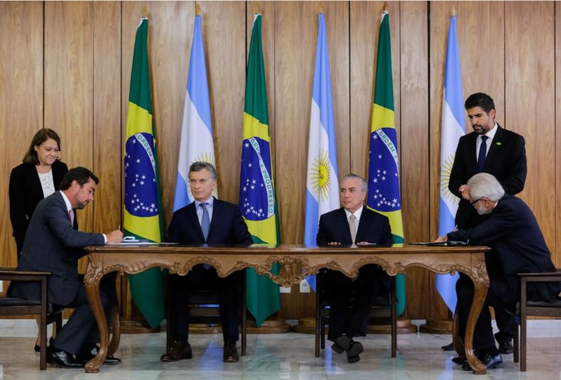 Argentina Brasil Macri Temer comercio balanza comercial Mercosur