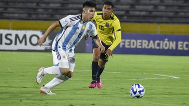 Argentina perdió ante Ecuador en el Sudamericano Sub 17.