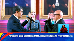 Nicolás Maduro asumió como presidente de Venezuela.